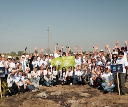 Казахстан присоединился к осеннему сезону посадок «100 га»