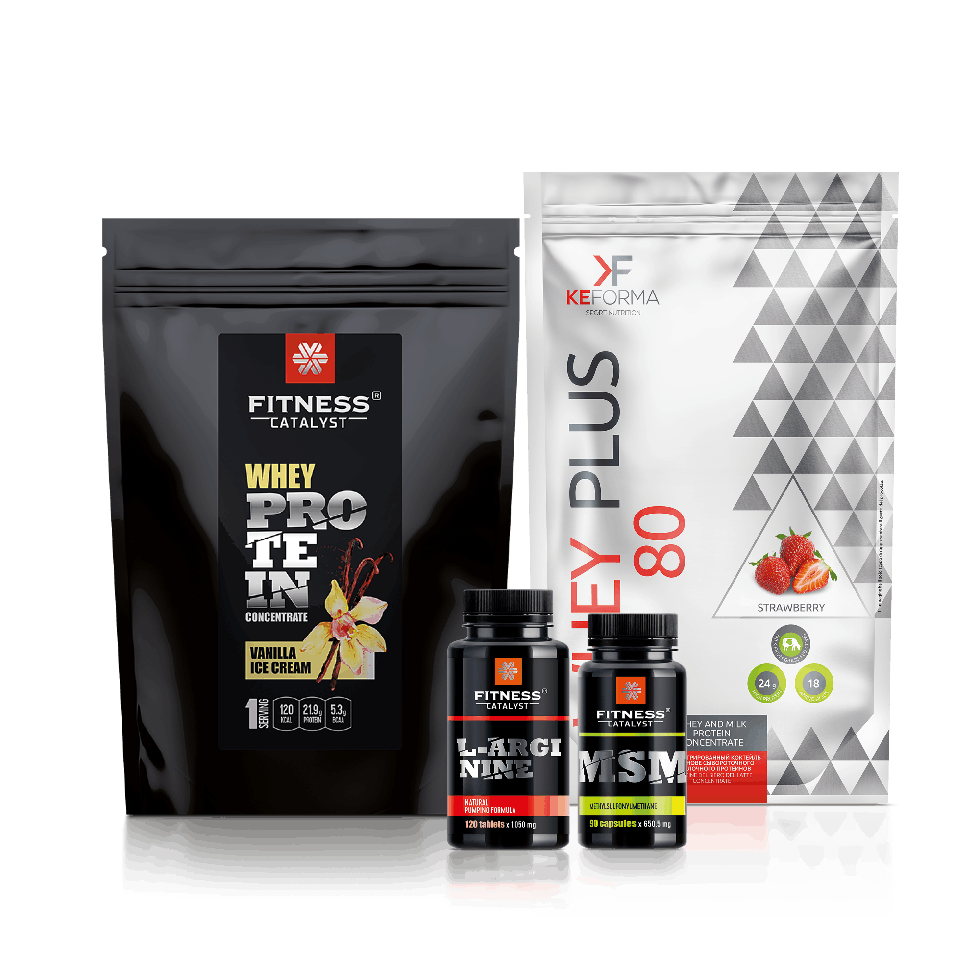 Набор "К новым рекордам" (Любые 2 продукта со скидкой 12%) (пакет  в  подарок)