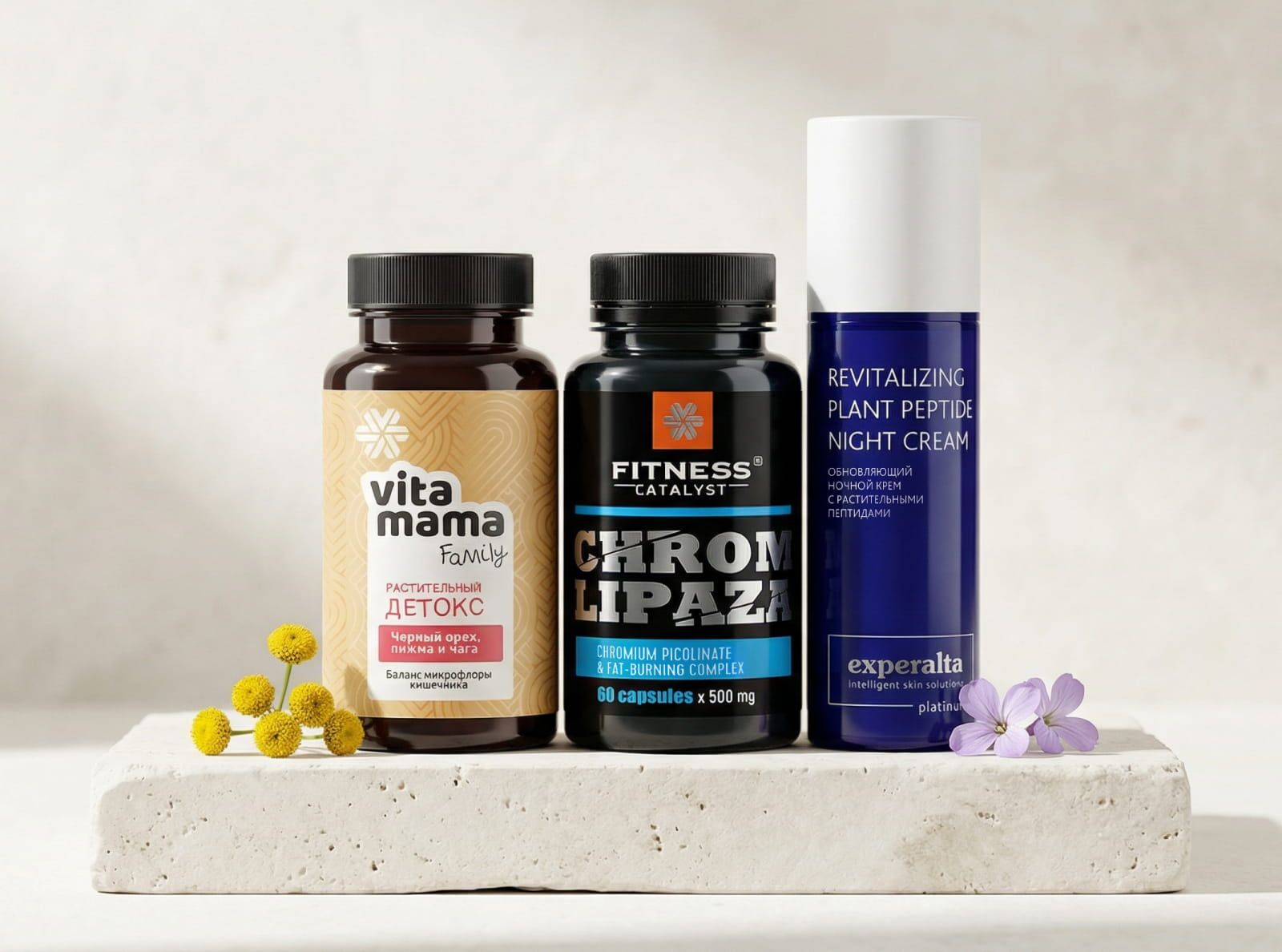 Купи на сумму от 21 000 ₸ и получи скидку 40% на один из товаров (пробник в подарок)