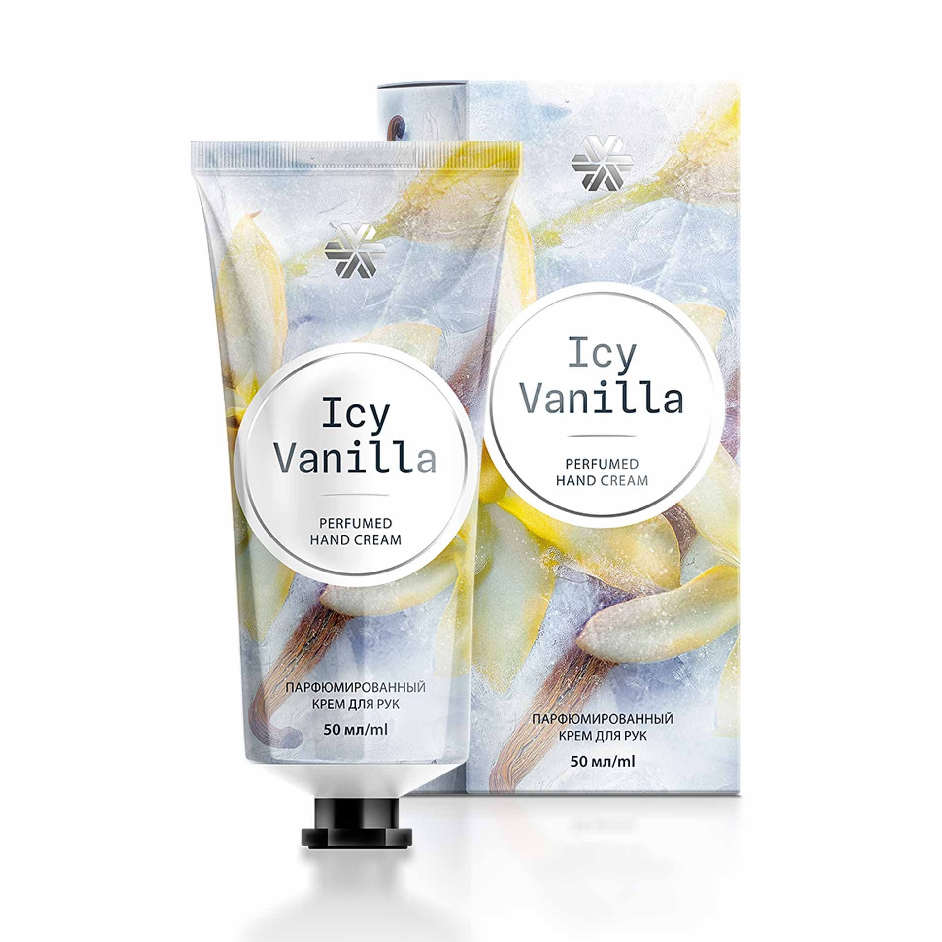 Icy Vanilla (Ледяная ваниль), парфюмированный крем для рук