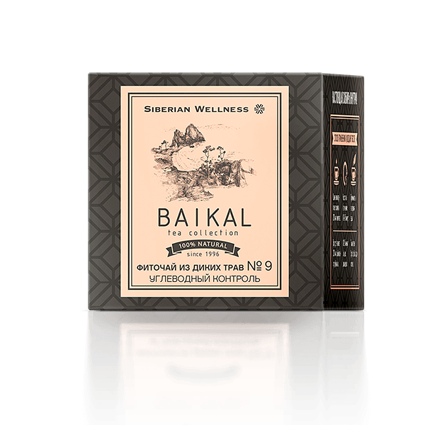 Baikal Tea Collection - Фиточай из диких трав № 9 (Углеводный контроль)