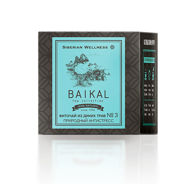 Baikal Tea Collection - Фиточай из диких трав № 3 (Природный антистресс)