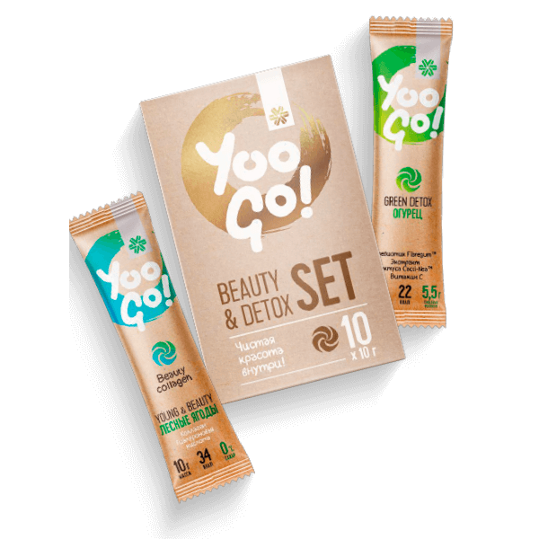 Yoo Gо - Beauty & Detox Set, 2 өнім