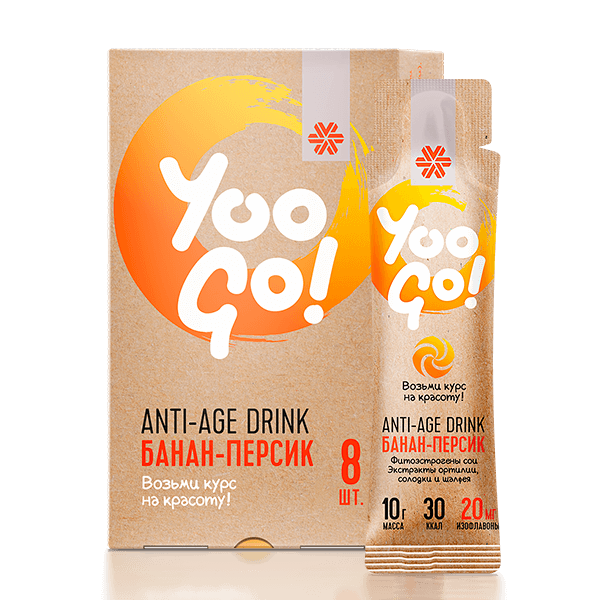 Напиток Anti-age Drink «Банан-персик»