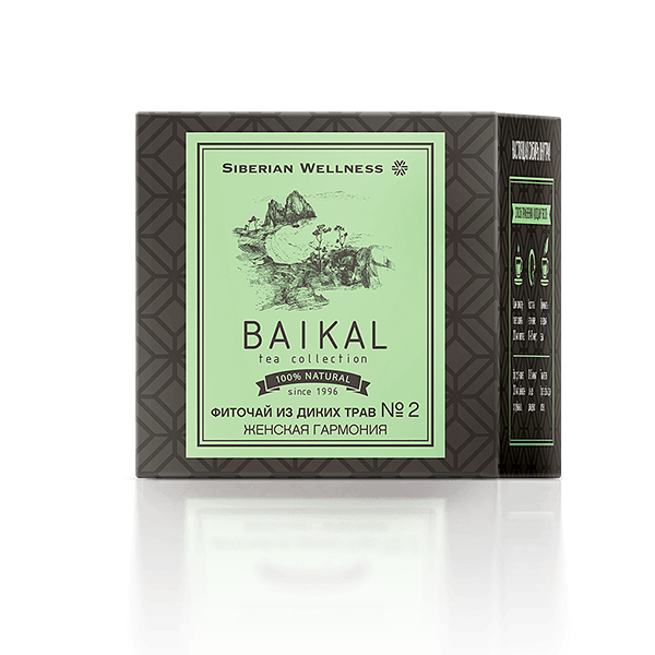Baikal Tea Collection - Жабайы шөптерден жасалған фитошай № 2 (Әйел үйлесімі)