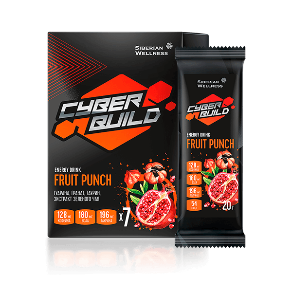 Energy Drink Fruit Punch, энергетикалық сусын