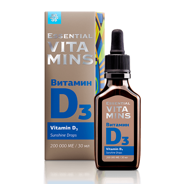 Essential Vitamins - Витамин D3
