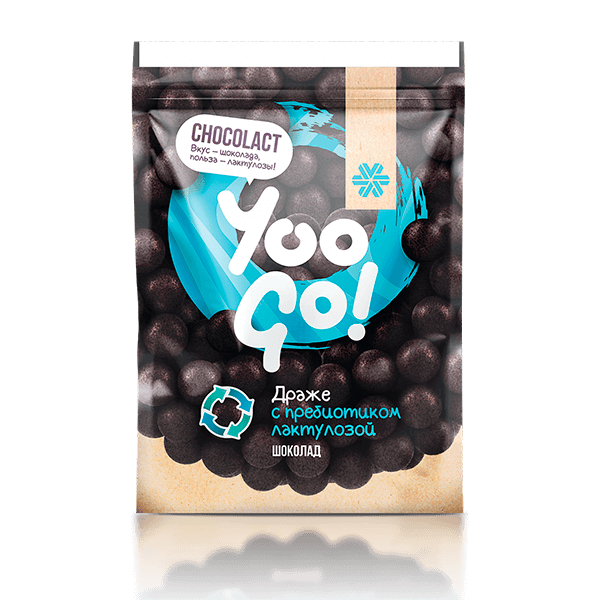 Yoo Gо - Chocolact, драже с лактулозой