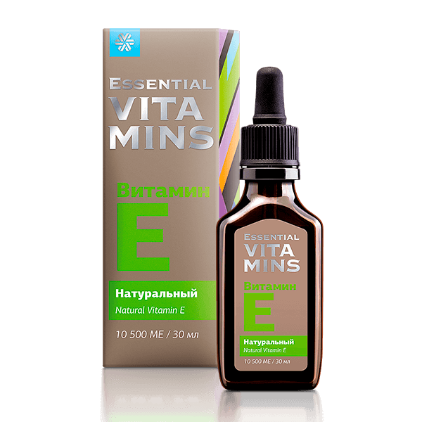 Essential Vitamins - Натуральный витамин Е