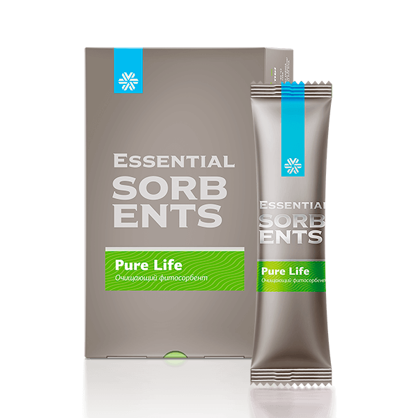 Essential Sorbents - Очищающий фитосорбент Pure Life (саше)