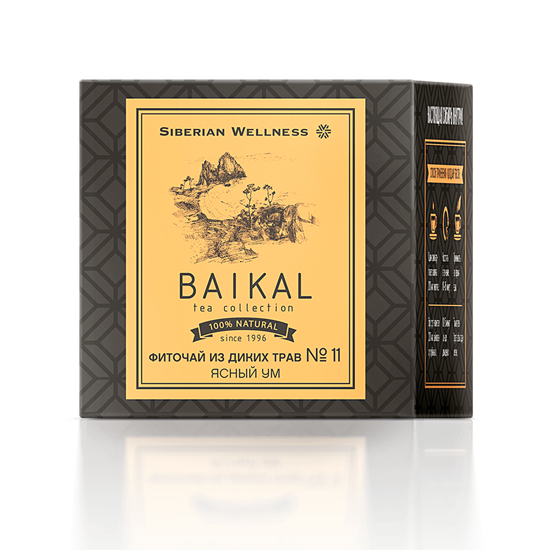 Baikal Tea Collection - Фиточай из диких трав № 11 (Ясный ум)